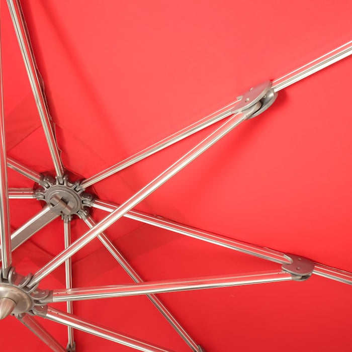 red parasol