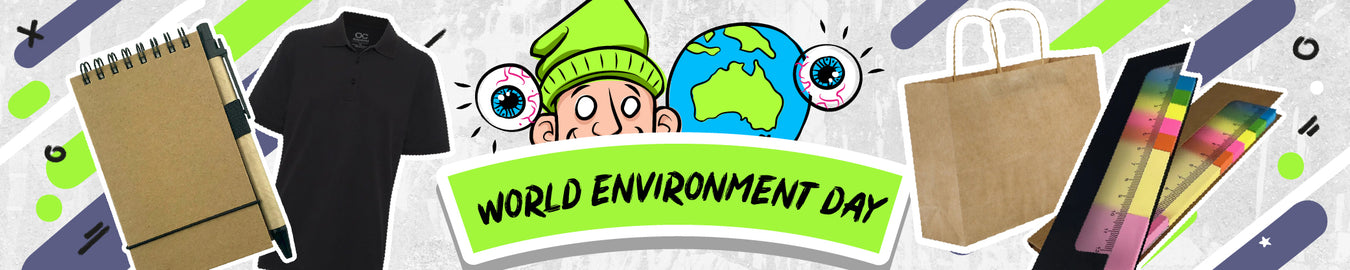 Custom Branded World Environment Day Products — Promo Punks