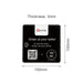 NFC Epoxy Food Ordering Desk Tag - Custom Promotional Product