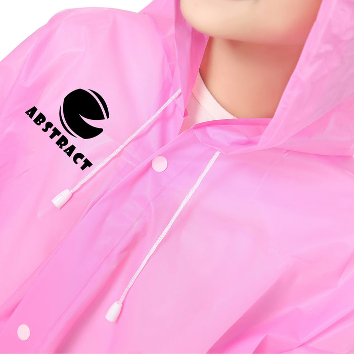 Kids EVA Reusable Raincoat - Custom Promotional Product
