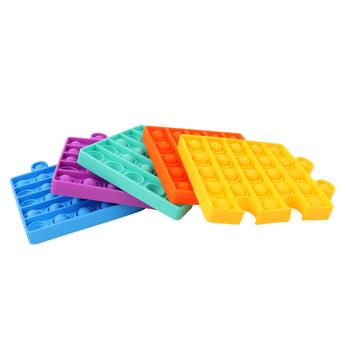 Puzzle Shape Pop It Fidget Toy - Custom Promotional Product