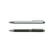 Bermuda Stylus Pen - A metal stylus pen set featuring a silver pen and a black pen, each with a sleek design and clip.