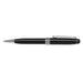 Supreme Pen - A metal pen featuring a sleek black design with silver accents and a clip.