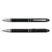 Antares Stylus Pen - A black stylus pen with a sleek design and silver accents. It features a removable cap for the writing tip.