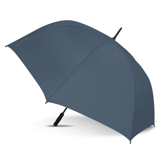 Hydra Sports Umbrella -  Colour Match - A Hydra Sports Umbrella in a deep blue color, featuring a sleek design with a sturdy black handle.