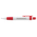 Big Message Pen - A Big Message Pen featuring a white barrel with a red grip and clip, displaying the message "Fight Against Lung Cancer."