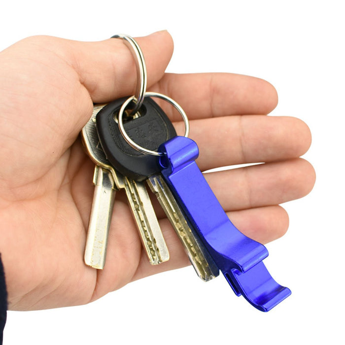 Metal Bottle Opener Key Ring - Custom Promotional Product