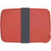 Seasons Dovi 800 ml Lunch Box - A red lunch box with a grey strap, featuring a rectangular design and a smooth lid.
