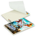 Scribe Full Colour Note Pad - Medium - A medium-sized, full-colour notepad with a spiral binding and a cover featuring an extreme sports design.
