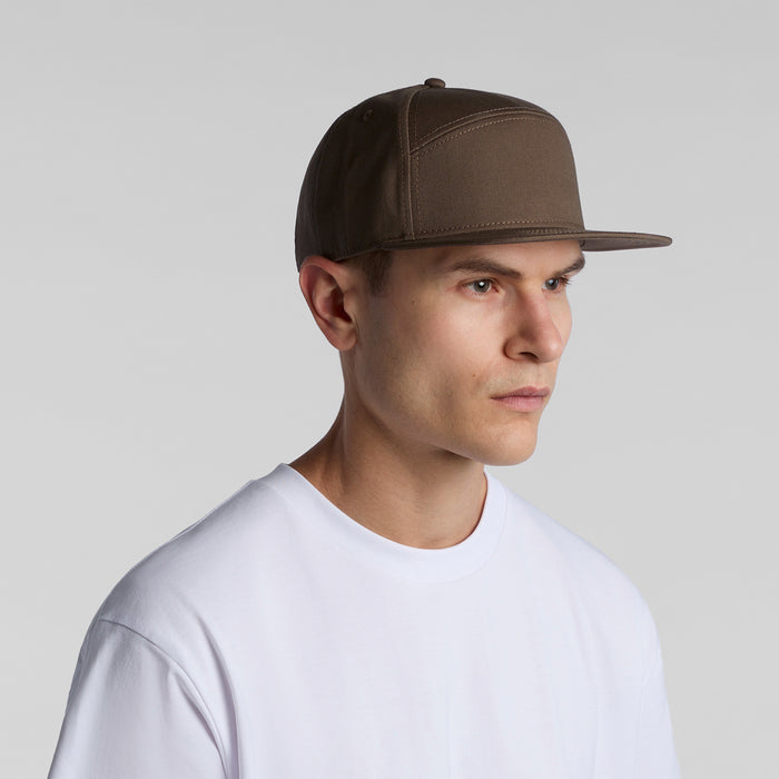 AS Colour Stock 7-Panel Cap - Custom Promotional Product