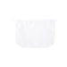 Muse GRS RPET Toiletry Pouch - A white toiletry pouch with a zip closure and a logo. It has a simple, minimalist design.
