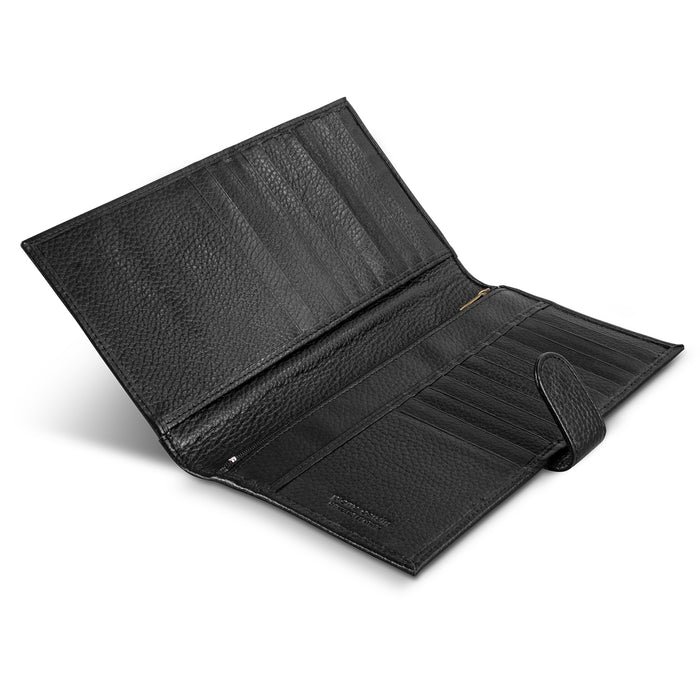 Pierre Cardin Leather Passport Wallet - Custom Promotional Product