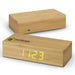 Bamboo Wireless Charging Clock - Custom Promotional Product