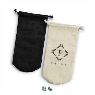 Cotton Bottle Gift Bag - Custom Promotional Product