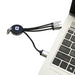 Round Shaped Light Up Charging Cables - Custom Promotional Product