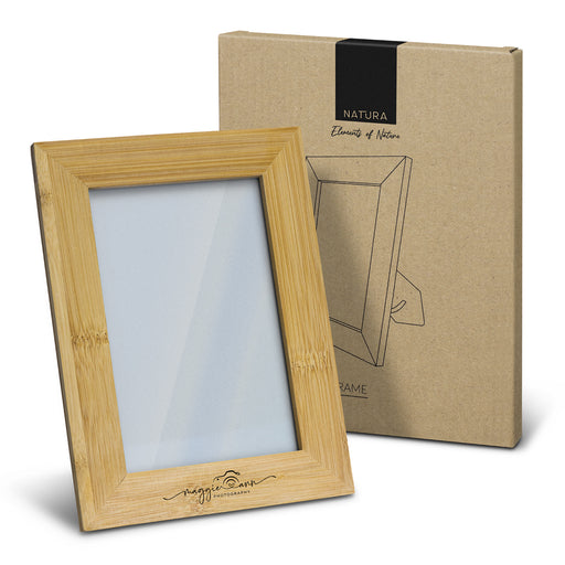 NATURA Bamboo Photo Frame - Custom Promotional Product