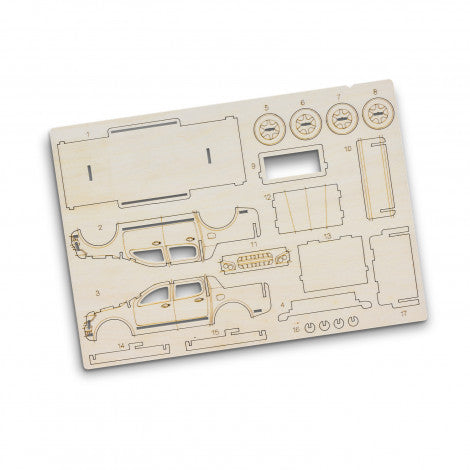 Ute 3D Wooden Model Puzzle - Custom Promotional Product