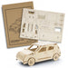 Hatchback Car 3D Wooden Model Puzzle - Custom Promotional Product