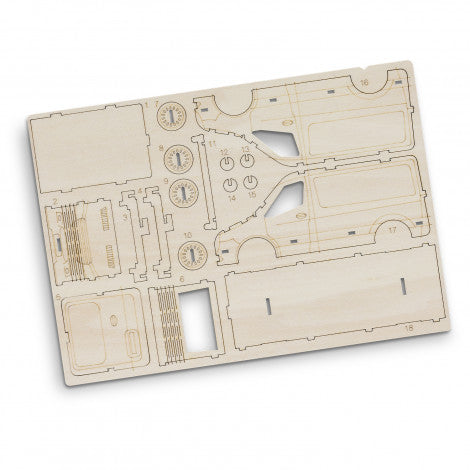 Van 3D Wooden Model Puzzle - Custom Promotional Product