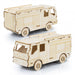 Fire Truck 3D Wooden Model Puzzle - Custom Promotional Product