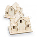 House 3D Wooden Model Puzzle - Custom Promotional Product