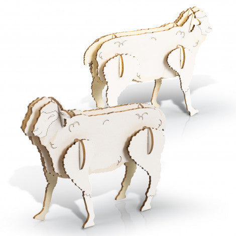 Sheep 3D Wooden Model Puzzle - Custom Promotional Product