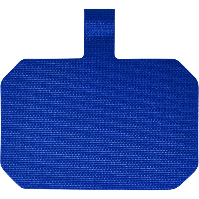 Kubi Phone Lanyard - A blue, textured phone lanyard with a looped end for attachment. It has a rectangular shape.