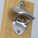NATURA Bamboo Fridge Bottle Opener - Custom Promotional Product