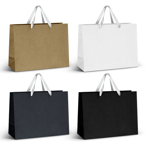 Extra Large Ribbon Handle Paper Bag - Custom Promotional Product