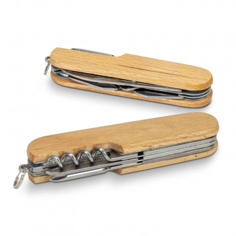 Wooden Pocket Knife - Custom Promotional Product
