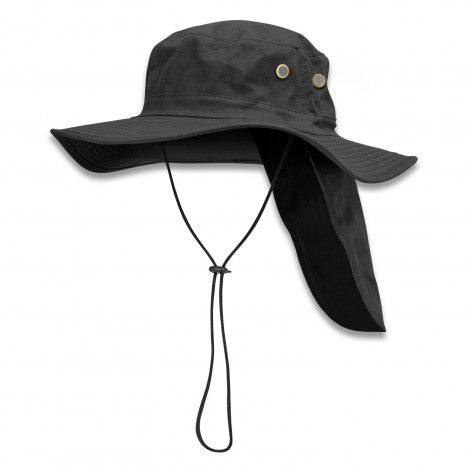 Legionnaire Wide Brim Hat - Black