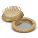 Natura Bamboo Folding Brush And Mirror - Custom Promotional Product