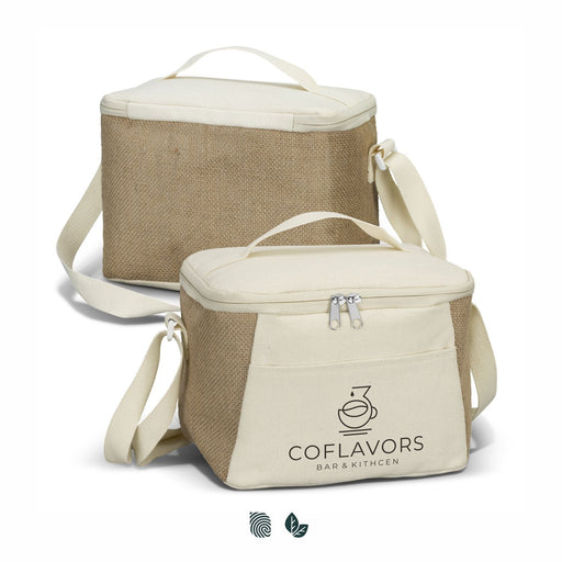 Jute Cooler Bag - Custom Promotional Product