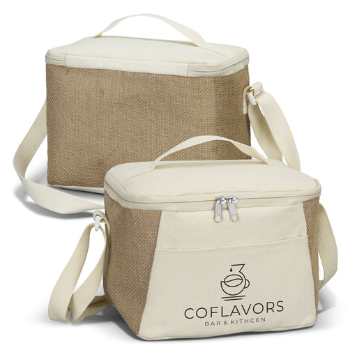 Jute Cooler Bag - Custom Promotional Product