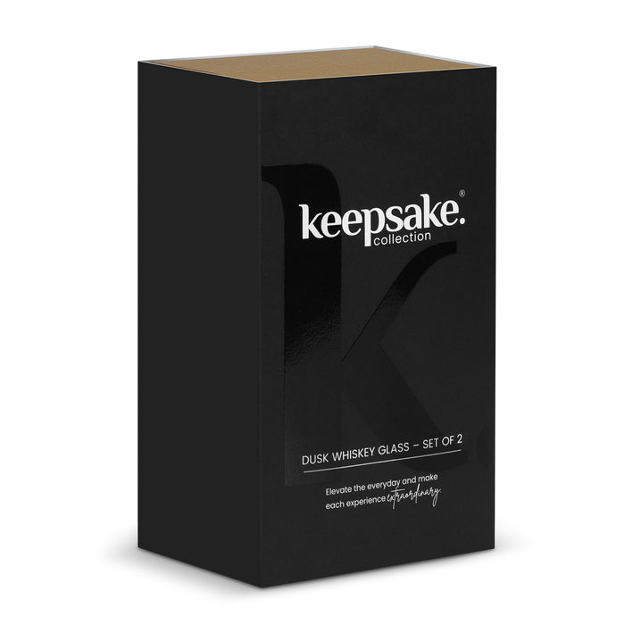 Keepsake Dusk Whiskey Glass - Set of 2 - Custom Promotional Product