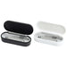 Beautix Manicure Set - A manicure set in black and white cases, containing various metal nail care tools. Each case is open and displays its contents.