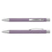 Lancer Fashion Pen - A purple metal pen with a silver clip and tip, featuring a sleek design and minimalist aesthetic.