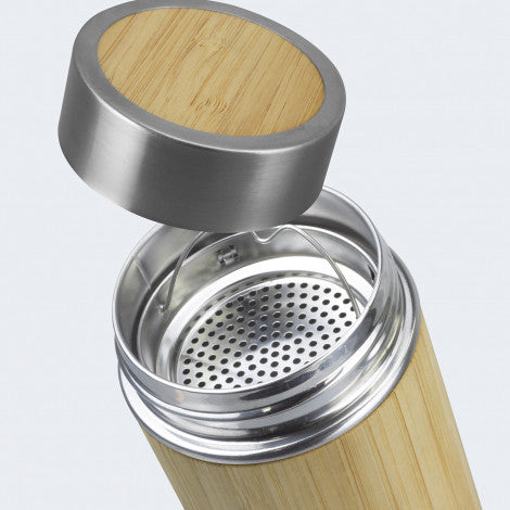 Natura Bamboo Vacuum Bottle - Custom Promotional Product