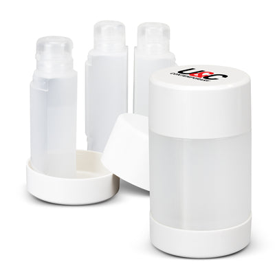 Travel Lotion Shampoo Moisturiser Bottle Set - Custom Promotional Product