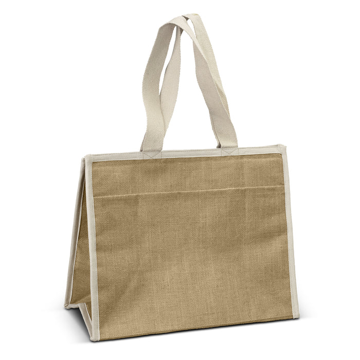 Lumi Jute Cooler Bag - Custom Promotional Product