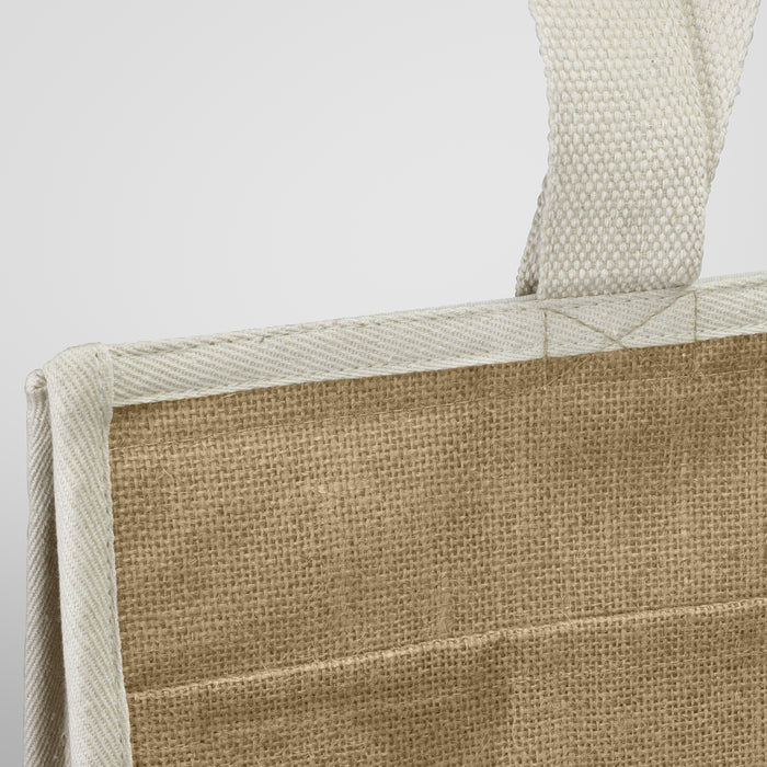 Lumi Jute Cooler Bag - Custom Promotional Product