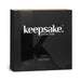 Keepsake Platter Tray - A black box featuring a branded logo, containing a platter tray for serving food.