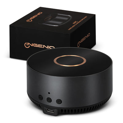 INGENIO Arc Wireless Charging Speaker - Custom Promotional Product