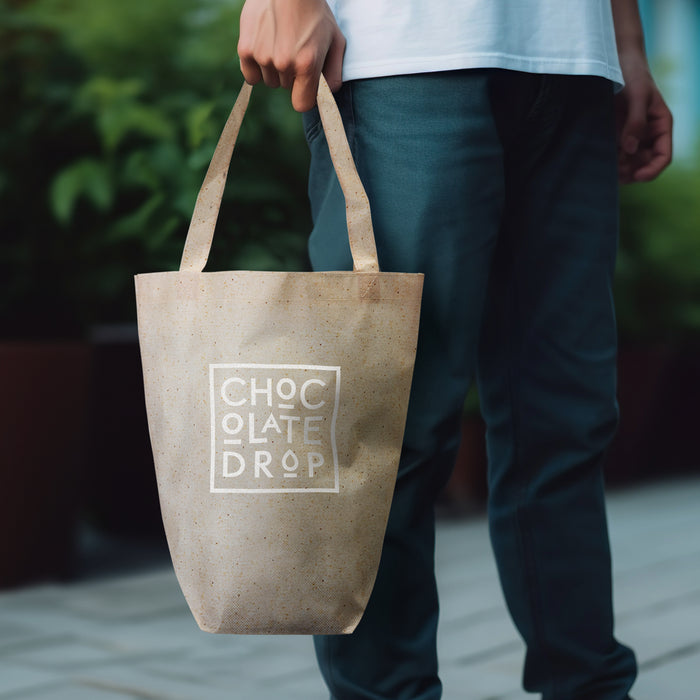 City Shopper Natural Look Tote Bag Small - Custom Promotional Product