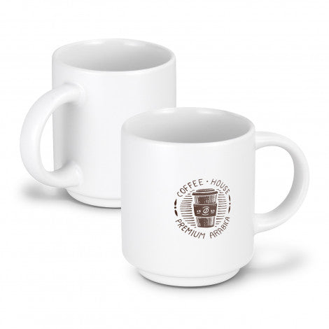 Espresso Stackable Coffee Mug - Custom Promotional Product