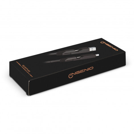 INGENIO Quantum Universal Charging and Data Cable - Custom Promotional Product