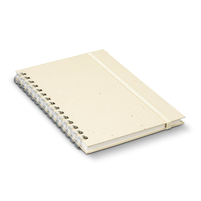 Terra Recycled Paper Spiral Notebook - Custom Promotional Product