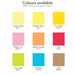 Coloured Sticky Pad 100 x 75mm - 50 Sheets - Custom Promotional Product