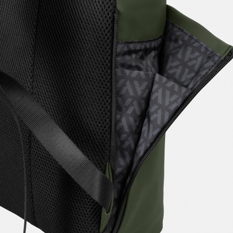 ARCHER Soft-Touch Flap Backpack - Custom Promotional Product