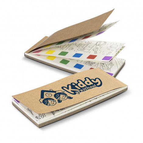 Aquarelle Watercolour Bookmark Pad - Branded